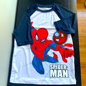 NWT Spiderman UV 50 sun shirt